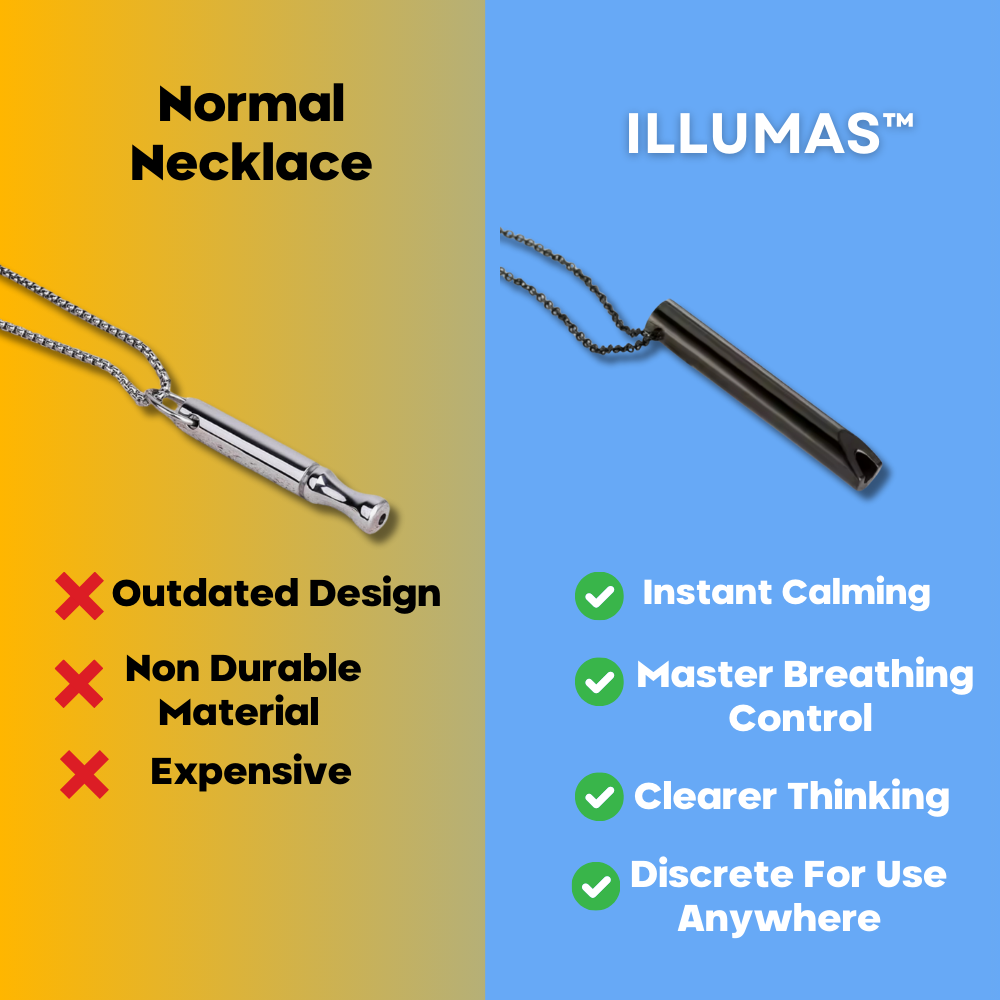 Breathing Necklace- Anxiety Relief at Your Fingertips