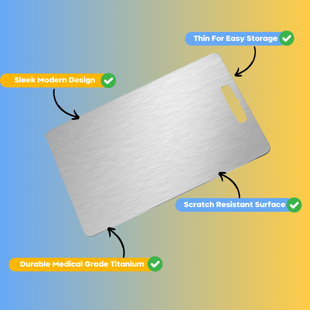 TitanSlate - the ultimate antibacterial cutting board