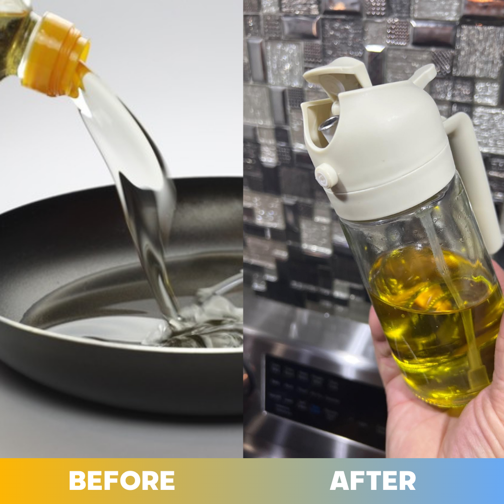 2 in 1 Oil Sprayer- Mess Free Ease Instantly