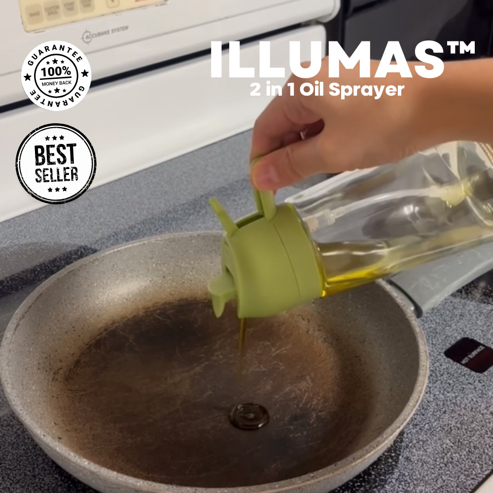 2 in 1 Oil Sprayer- Mess Free Ease Instantly