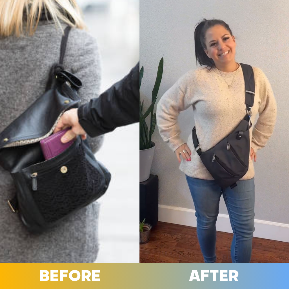 Anti-Theft Crossbody Travel Bag