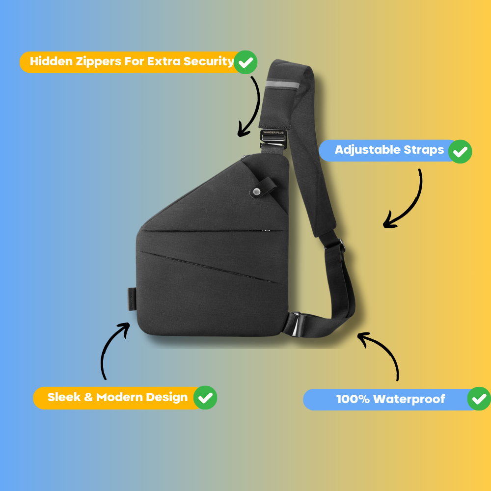 Anti-Theft Crossbody Travel Bag