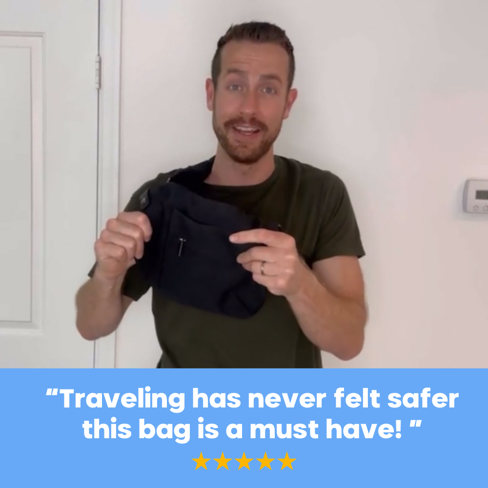 Anti-Theft Crossbody Travel Bag