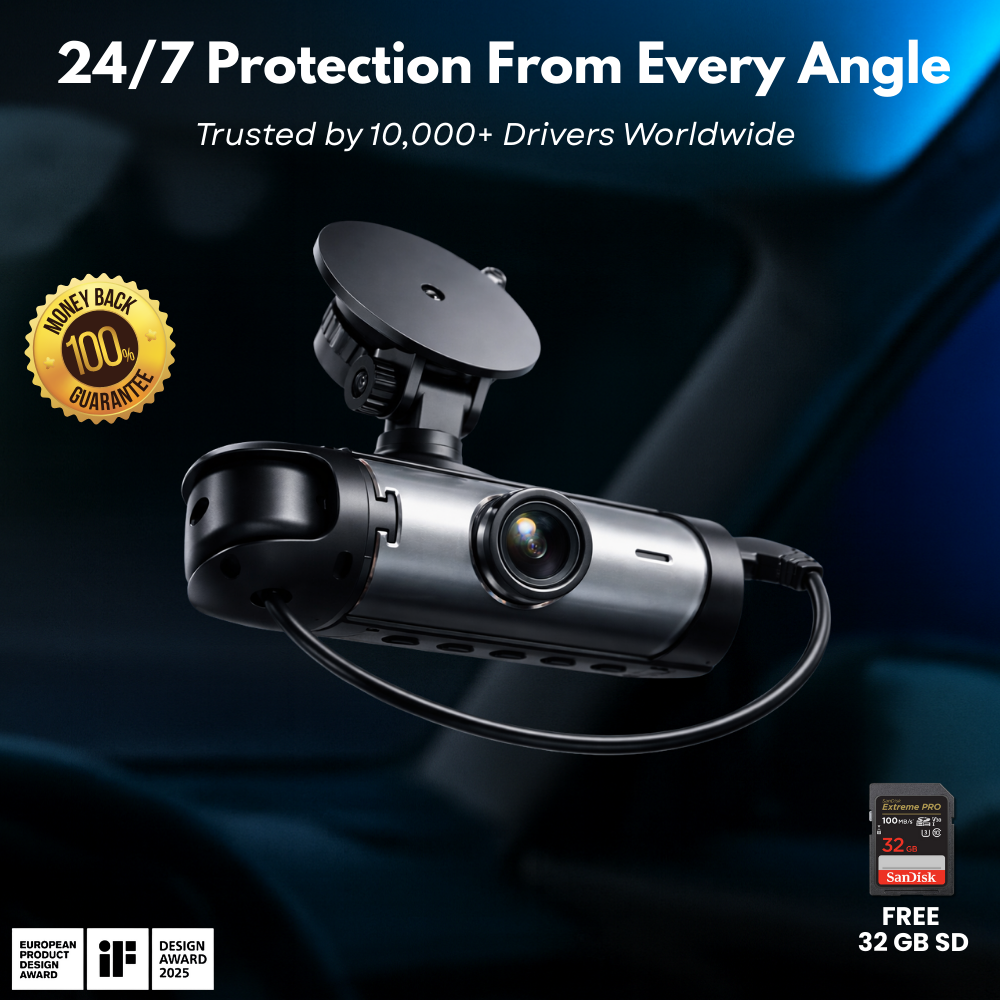 Dashcam- Protection From Every Angle 24/7