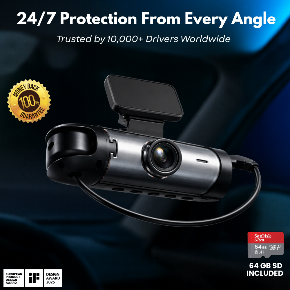 Dashcam- Protection From Every Angle 24/7