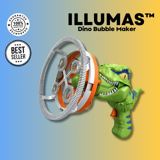 ILLUMAS™ Dino Bubble Maker